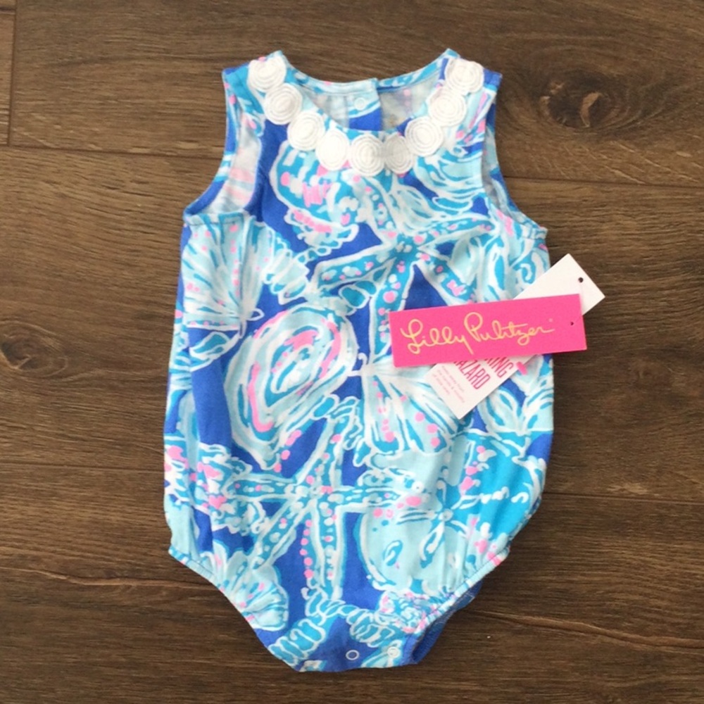 {Lilly Pulitzer} Infant May Bodysuit